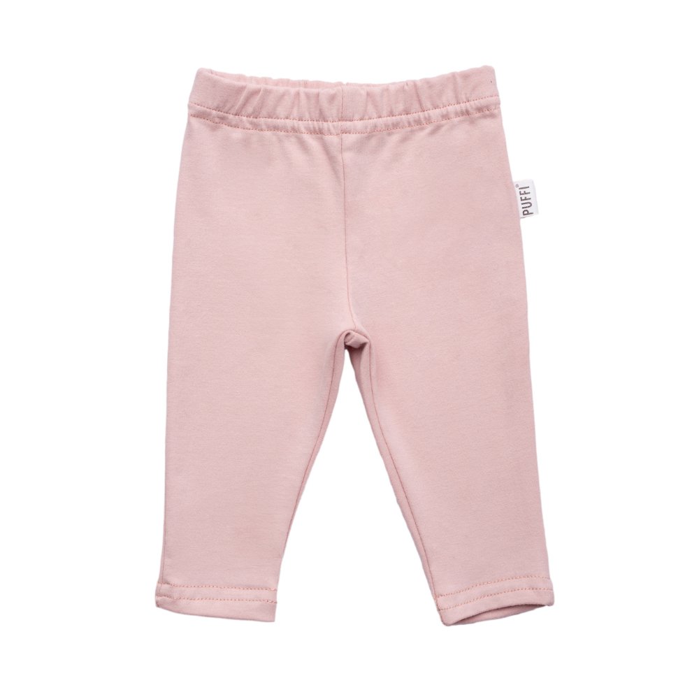 BABY LEGGINS - POWDER PINK - PUFFI