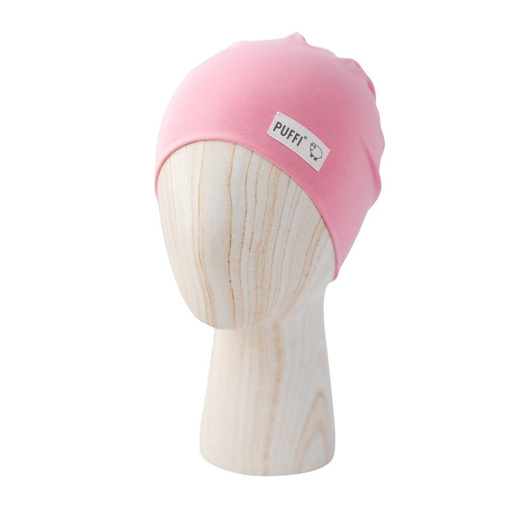 Beanie - Jersey PINK - PUFFI