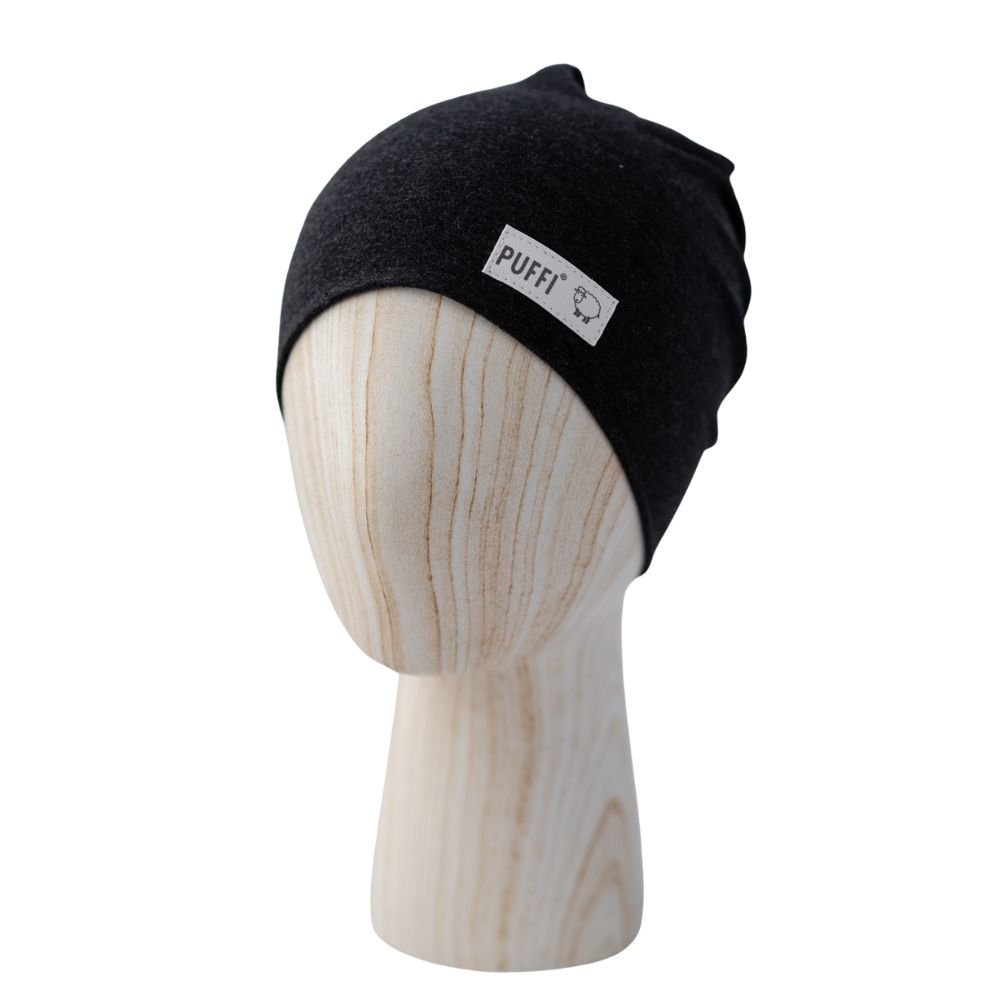 Beanie - Jersey TEMNO SIVA MELANGE - PUFFI