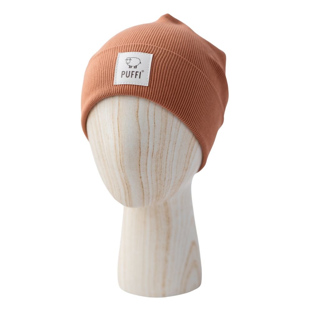 Beanie - Ribbed KAMELJA - PUFFI