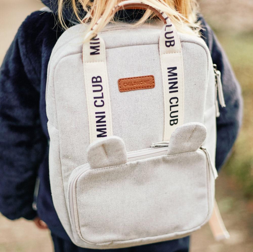 Childhome Mini Club otroški nahrbtnik Off White - PUFFI