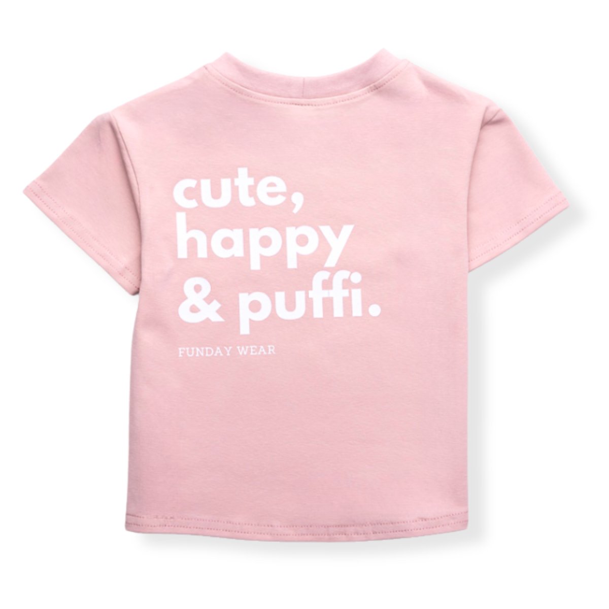 FUNDAY WEAR t-shirt POWDER PINK - PUFFI