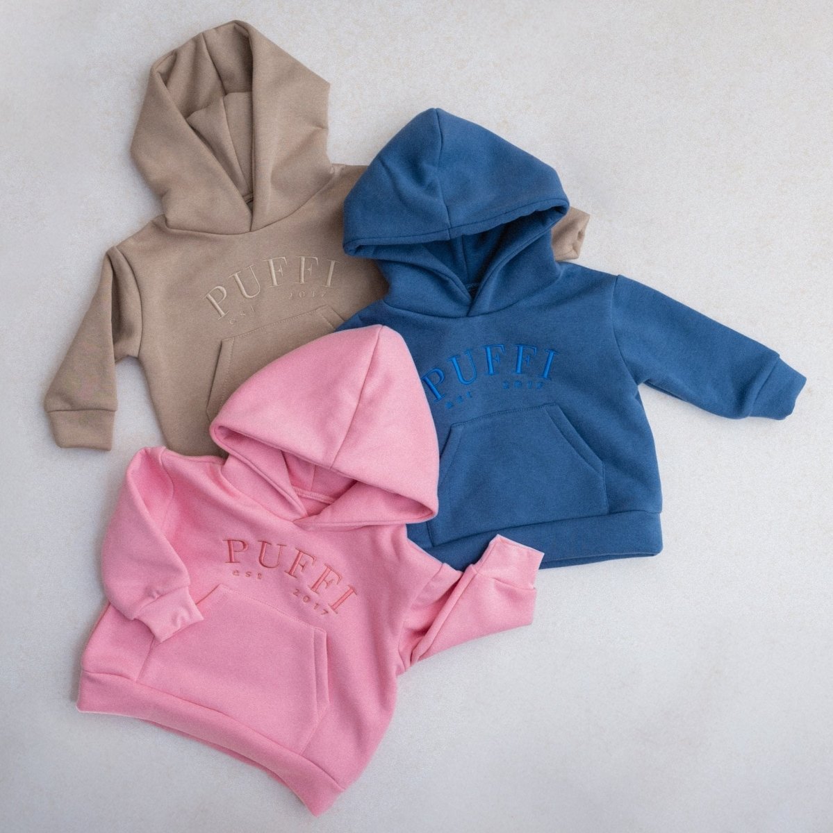 Hoodie COZY - BLUSH - PUFFI