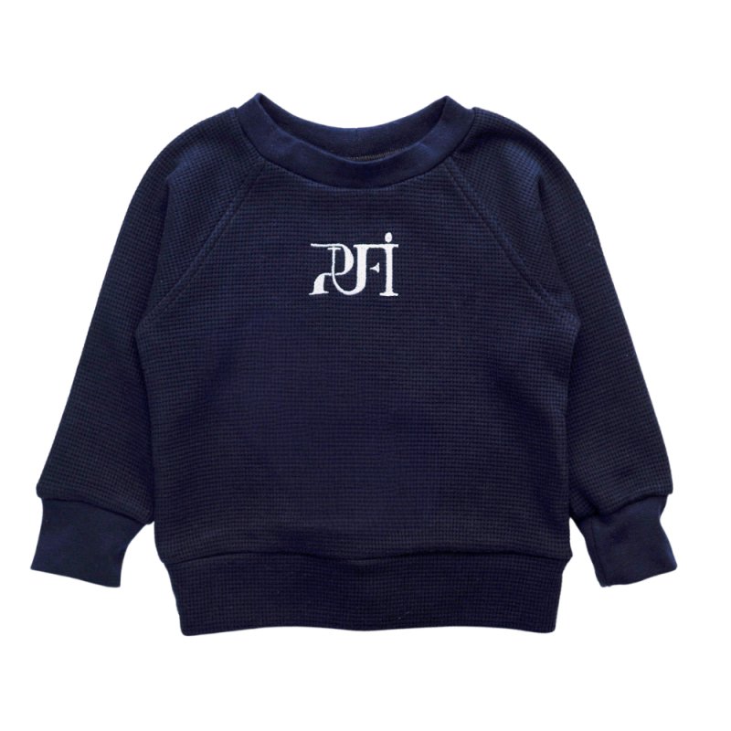 Jopa waffle MONOCROME - Navy - PUFFI