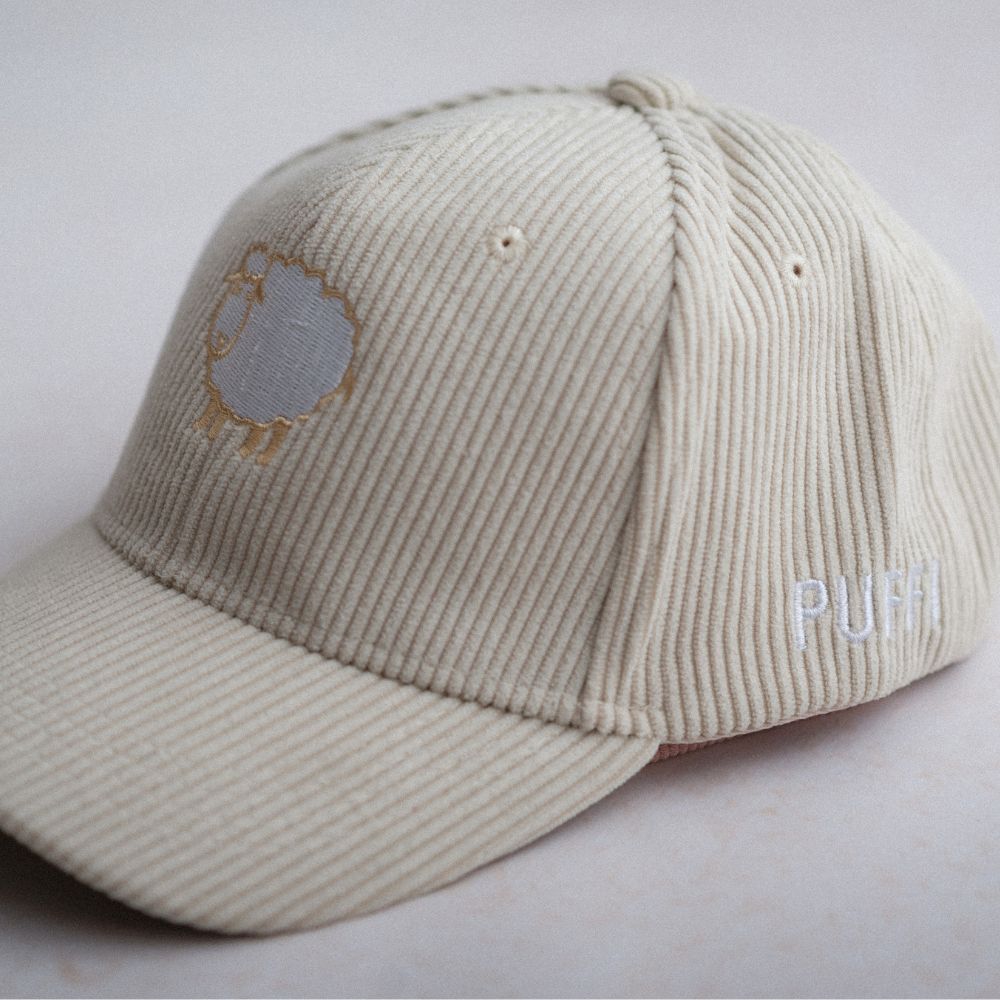 Logo Baseball cap Beige - PUFFI