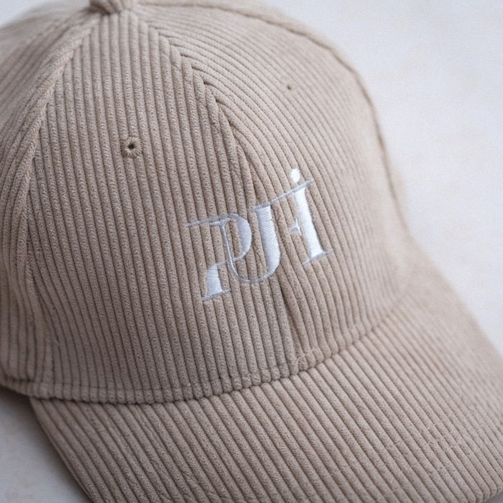 Logo Baseball cap PFI BEIGE - PUFFI