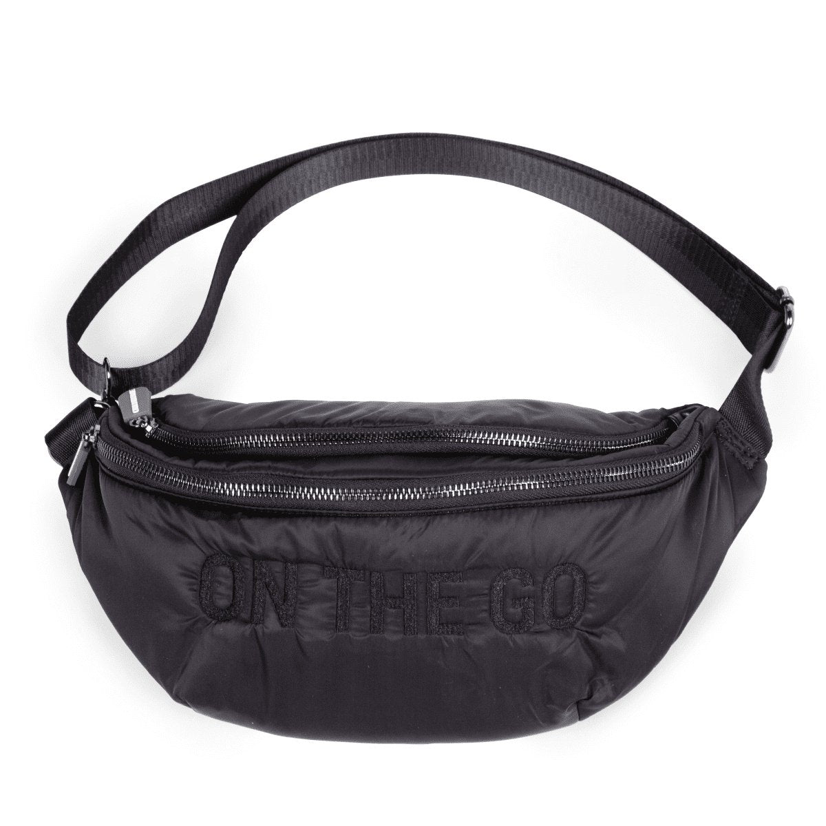 Torbica BANANA BAG Puffered, BLACK - PUFFI