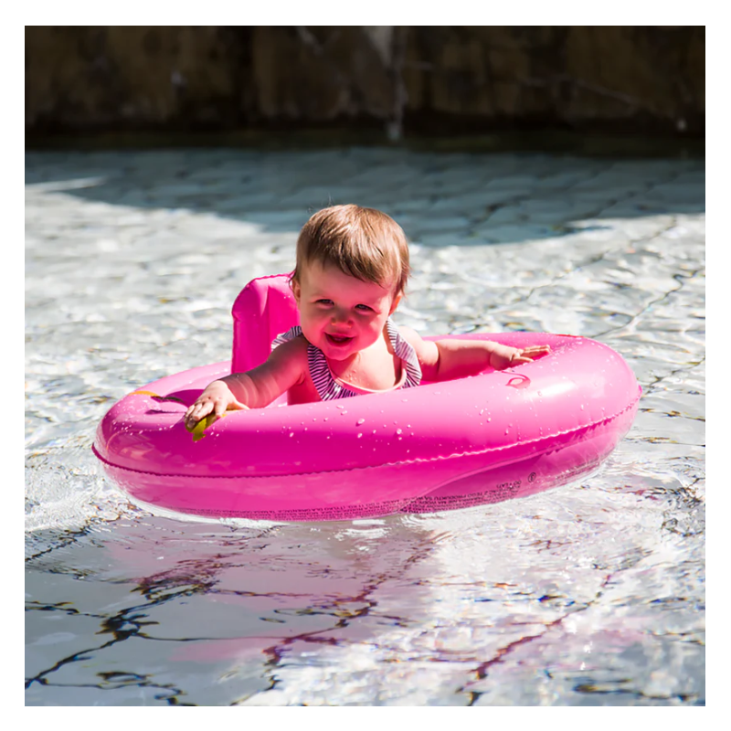 Swim Essentials Plavalni obroč s hlačkami, Tropical pink