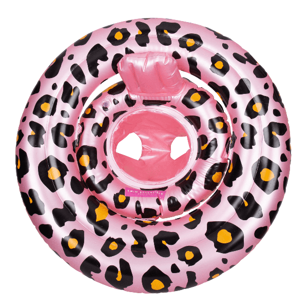 Swim Essentials Plavalni obroč s hlačkami, Rose gold Leopard