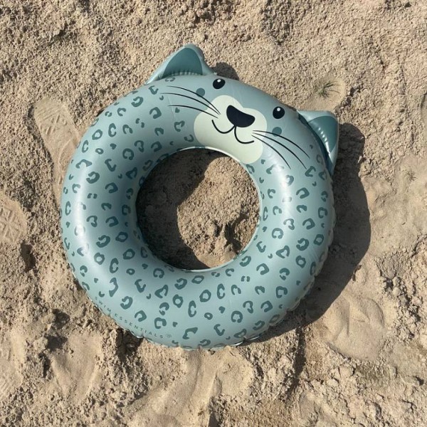 Swim Essentials Otroški plavalni obroč 55cm, Green Panterprint