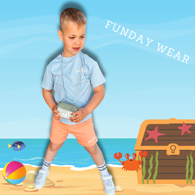 FUNDAY WEAR KRATKE HLAČE - PEACH