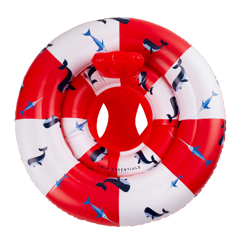 Swim Essentials Plavalni obroč s hlačkami, Whale